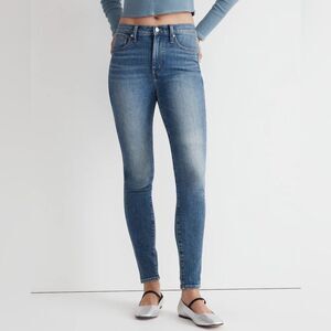NWT Madewell nm707 Petite 10" High-Rise Skinny Jeans size 24P